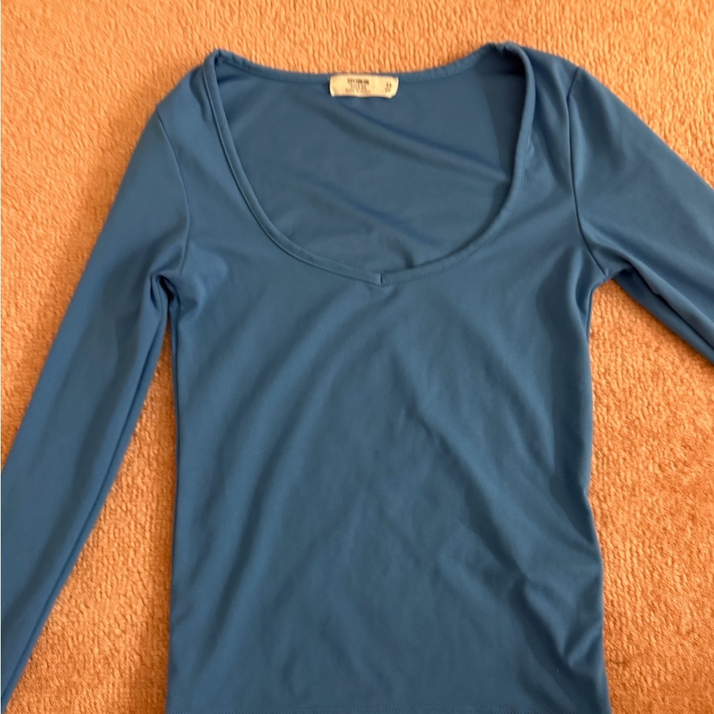 Cotton On Teal Long Sleeve Top